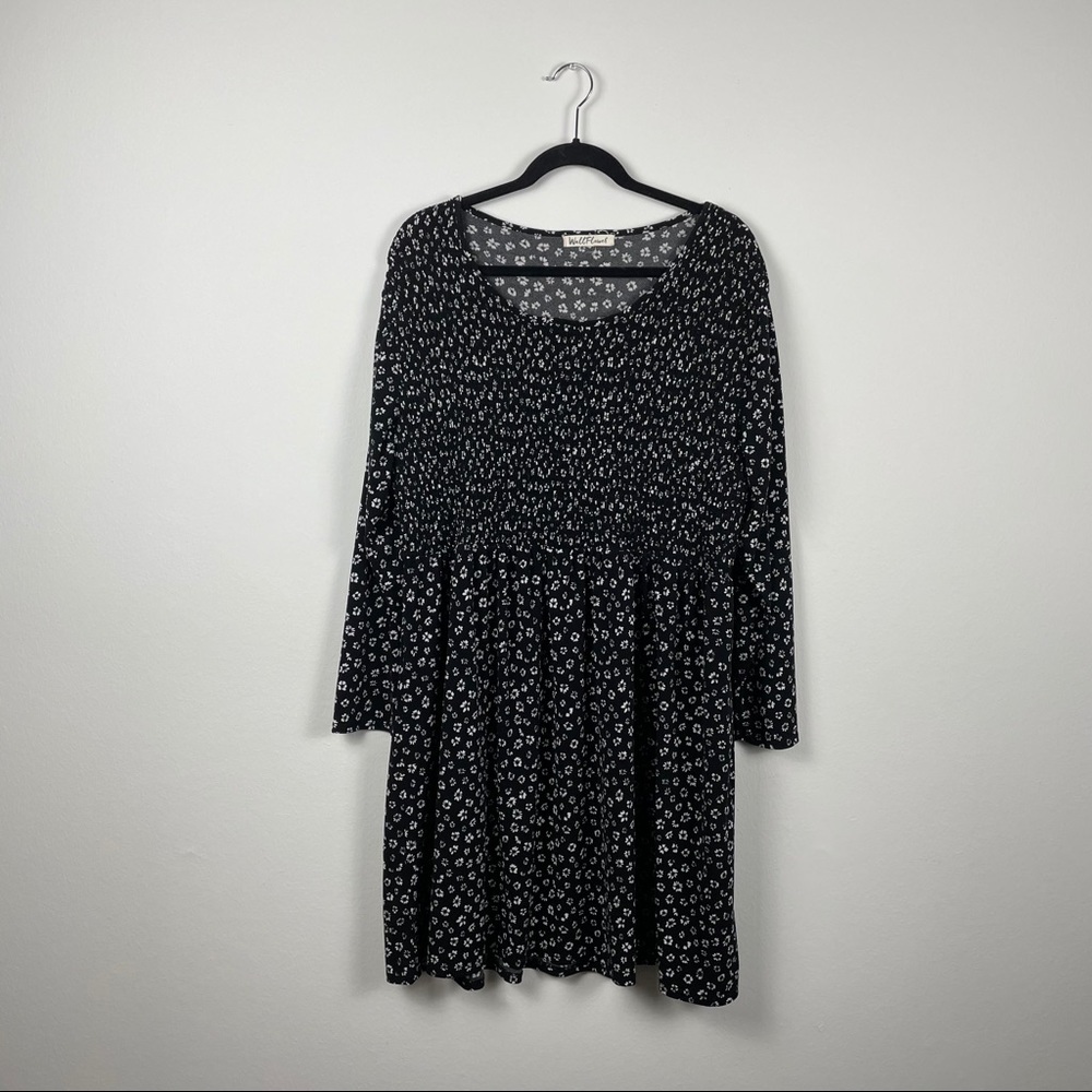 Wallflower Long Sleeve Floral Dress Size 2X